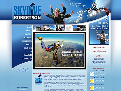 Websites | Skydive Robertson